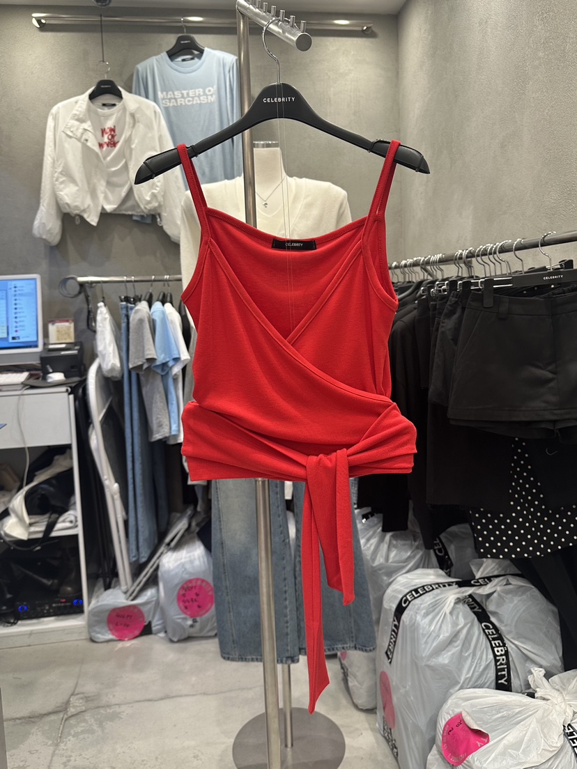 CELEBRITY-A韓國直郵女裝新品時尚熱賣推薦休閑吊帶背心CELEBRITY-A吊帶/背心圖色2