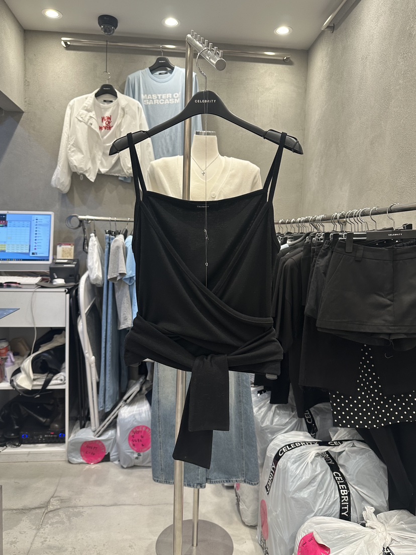 CELEBRITY-A韓國直郵女裝新品時尚熱賣推薦休閑吊帶背心CELEBRITY-A吊帶/背心圖色4