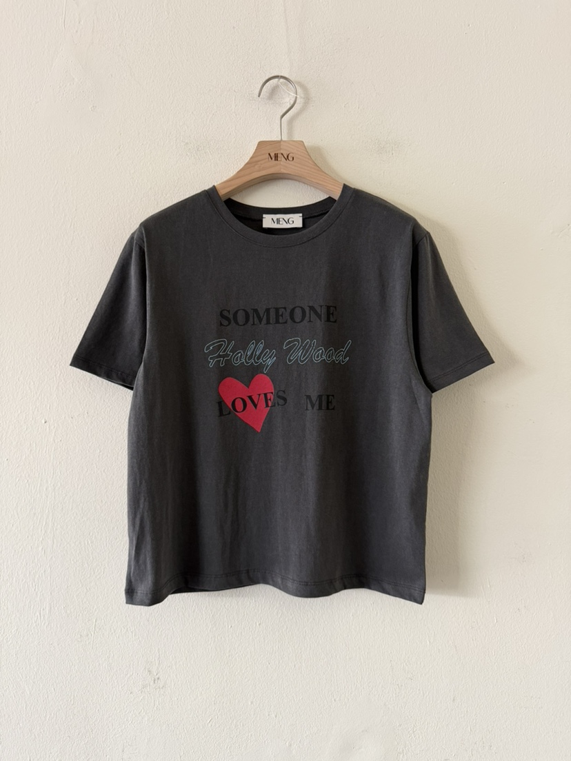 MENG韓國直郵女裝新品熱賣推薦26春夏職業人氣休閑時尚T恤MENGT恤圖色3