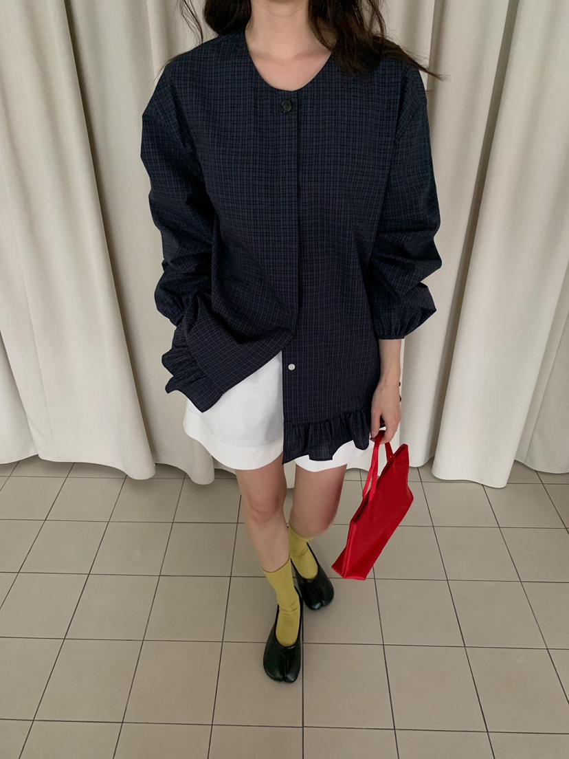 CAMEL-P韓國直郵女士新品休閑襯衫蕾絲衫Came_l 家襯衫/蕾絲衫