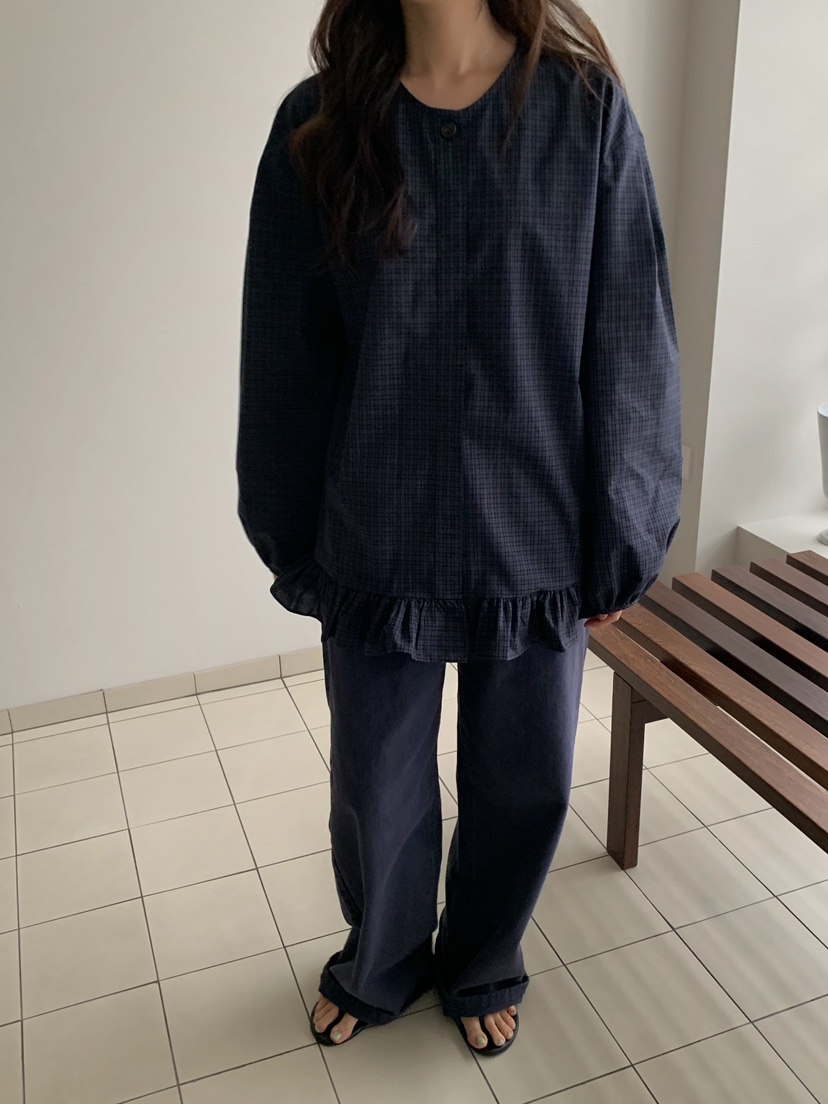 CAMEL-P韓國直郵女士新品休閑襯衫蕾絲衫Came_l 家襯衫/蕾絲衫