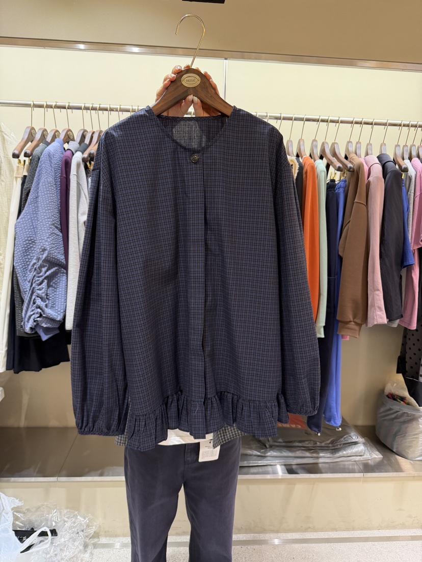 CAMEL-P韓國直郵女士新品休閑襯衫蕾絲衫Came_l 家襯衫/蕾絲衫圖色2