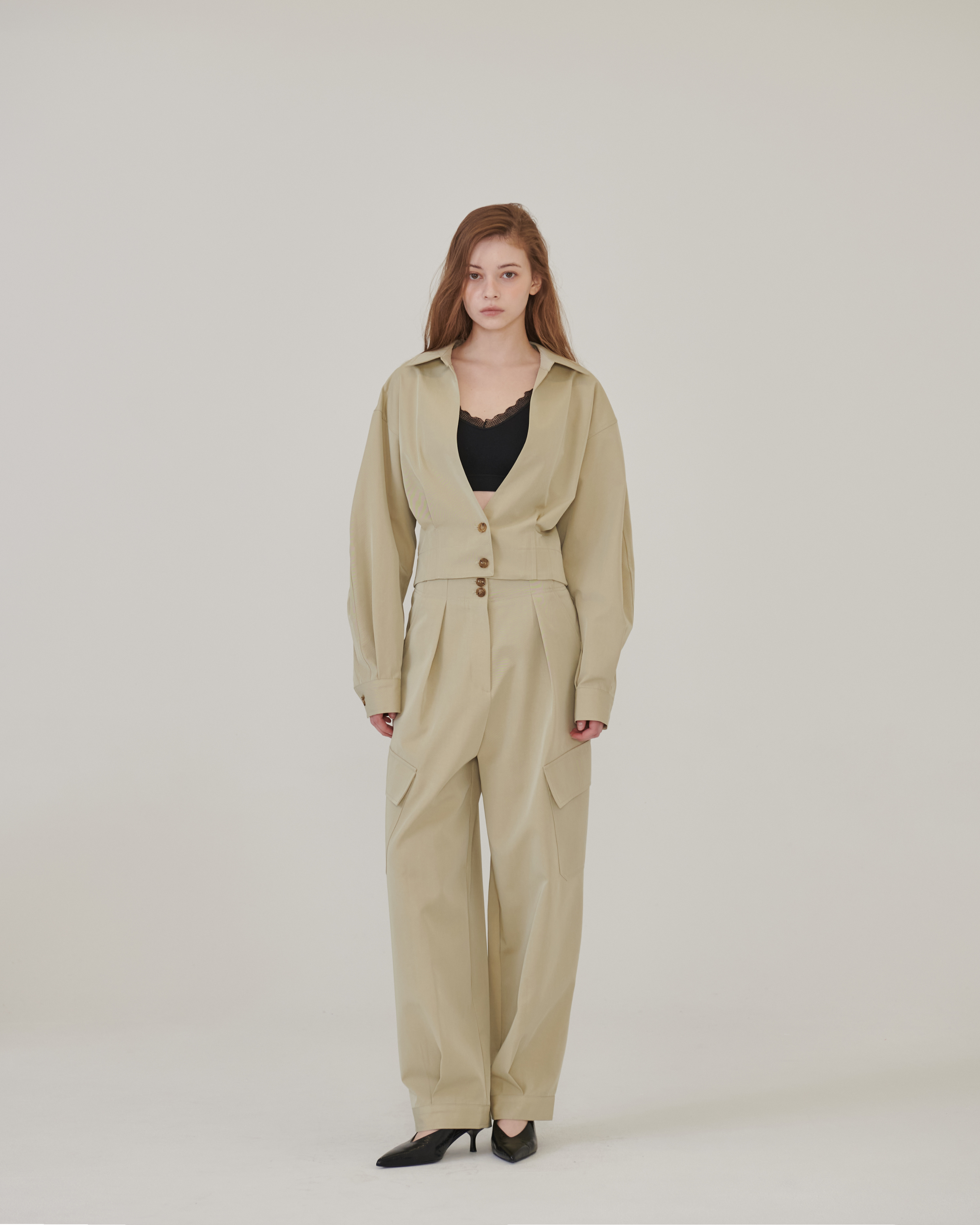 STAGE韓國直郵女士新品推薦休閑26春夏時尚人氣職業休閑褲STAGE休閑褲