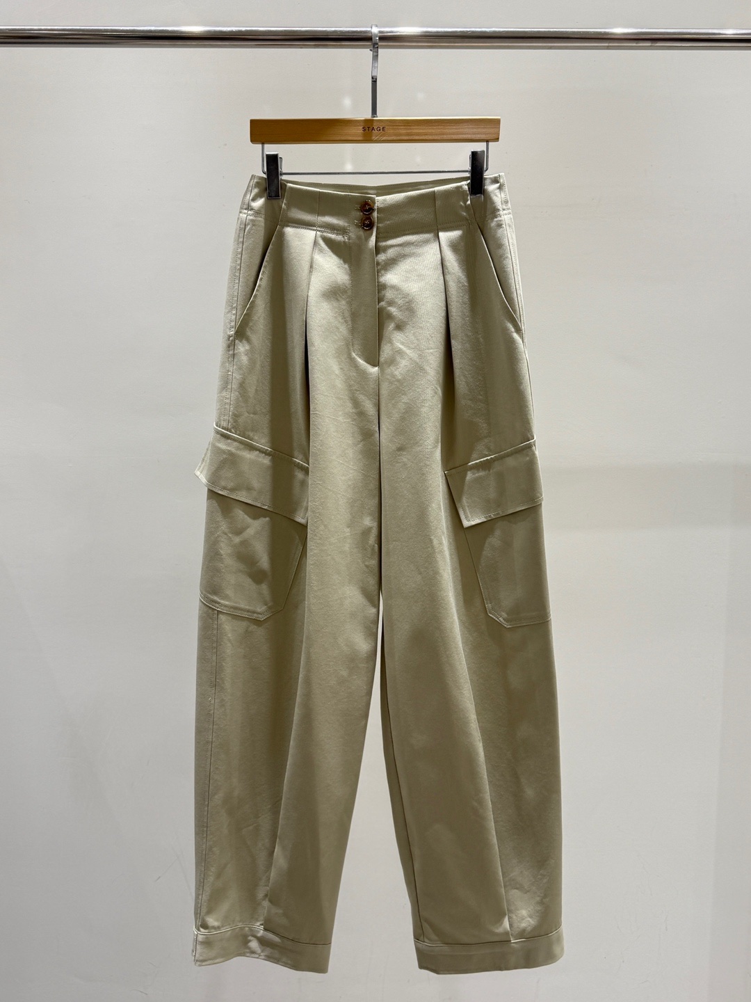 STAGE韓國直郵女士新品推薦休閑26春夏時尚人氣職業休閑褲STAGE休閑褲圖色1