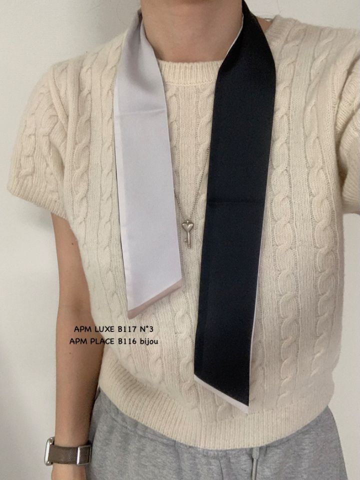 N3韓國代購女裝新款26春夏時尚職業推薦休閑人氣圍巾披肩N3圍巾/披肩