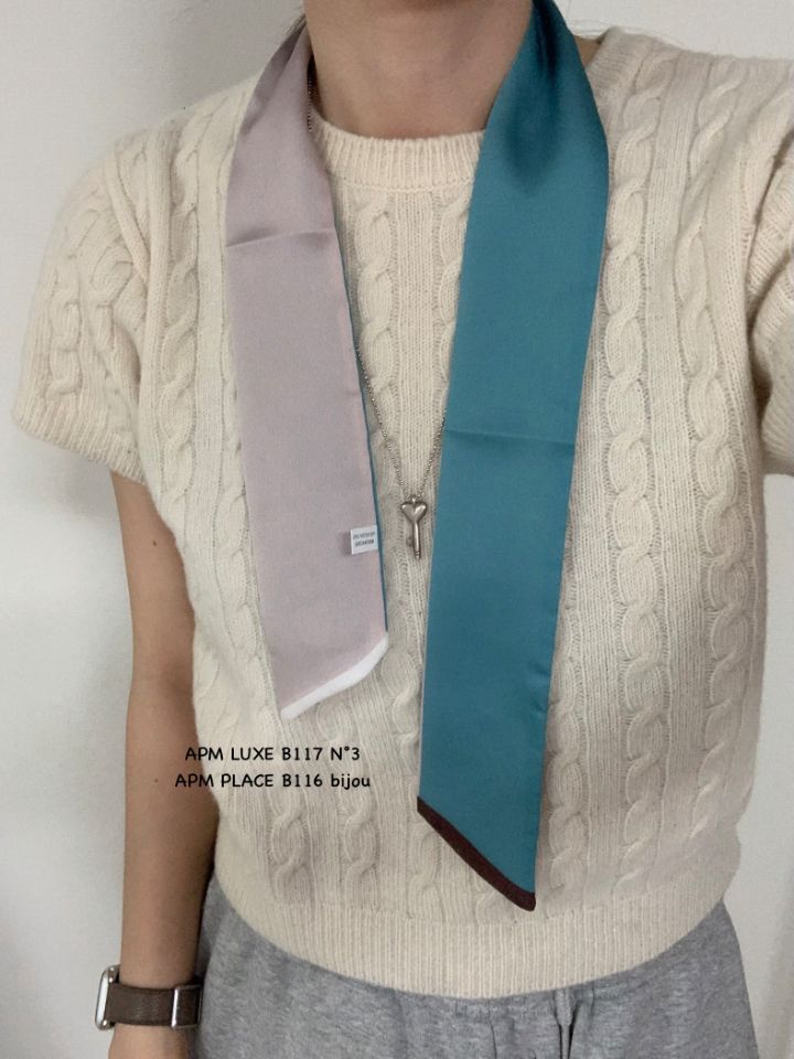 N3韓國代購女裝新款26春夏時尚職業推薦休閑人氣圍巾披肩N3圍巾/披肩