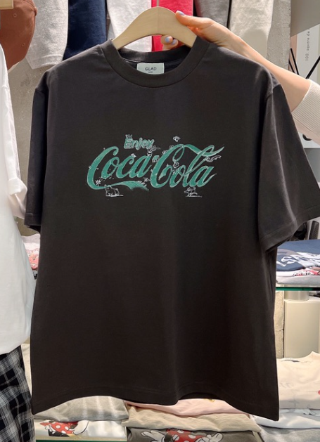 GLAD SOME韓國代購女士新款時尚26春夏職業人氣熱賣推薦T恤GLAD SOMET恤圖色1