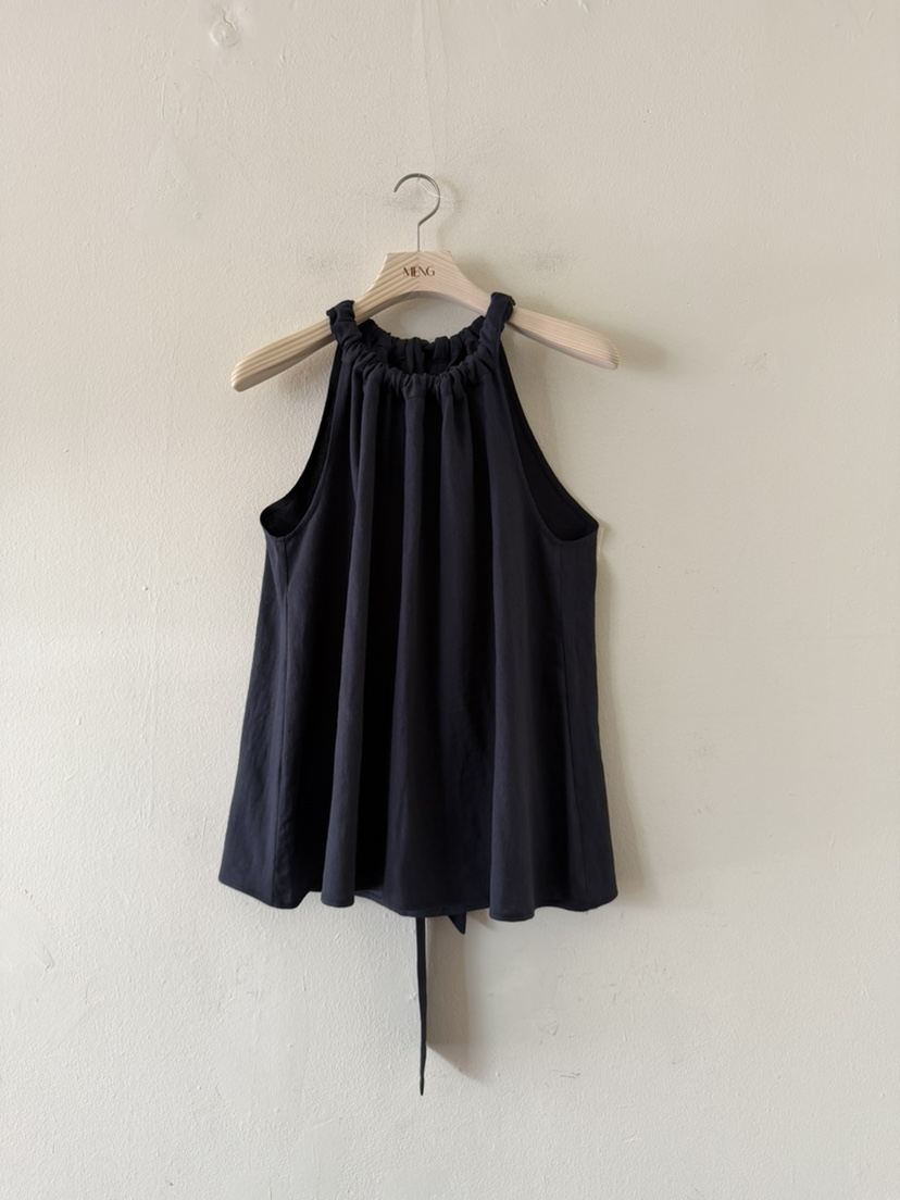 MENG韓國東大門代購女裝新款人氣時尚休閑吊帶背心亞麻布絨MENG吊帶/背心圖色1