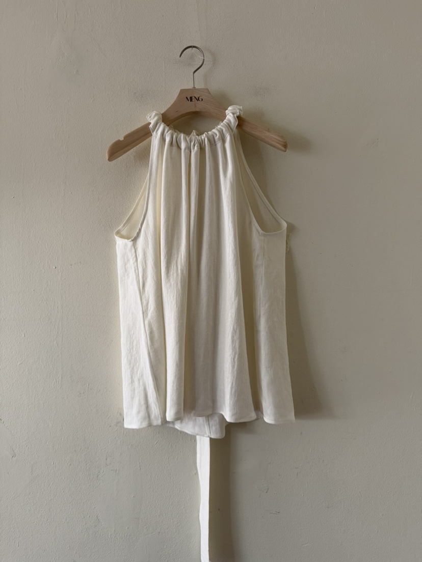 MENG韓國東大門代購女裝新款人氣時尚休閑吊帶背心亞麻布絨MENG吊帶/背心圖色3