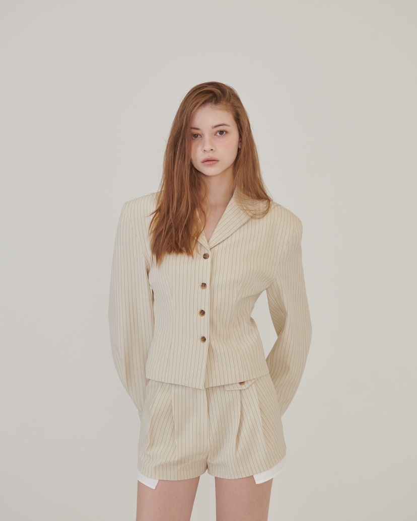 STAGE韓國直郵實拍女士新款熱賣休閑職業26春夏人氣時尚夾克STAGE夾克