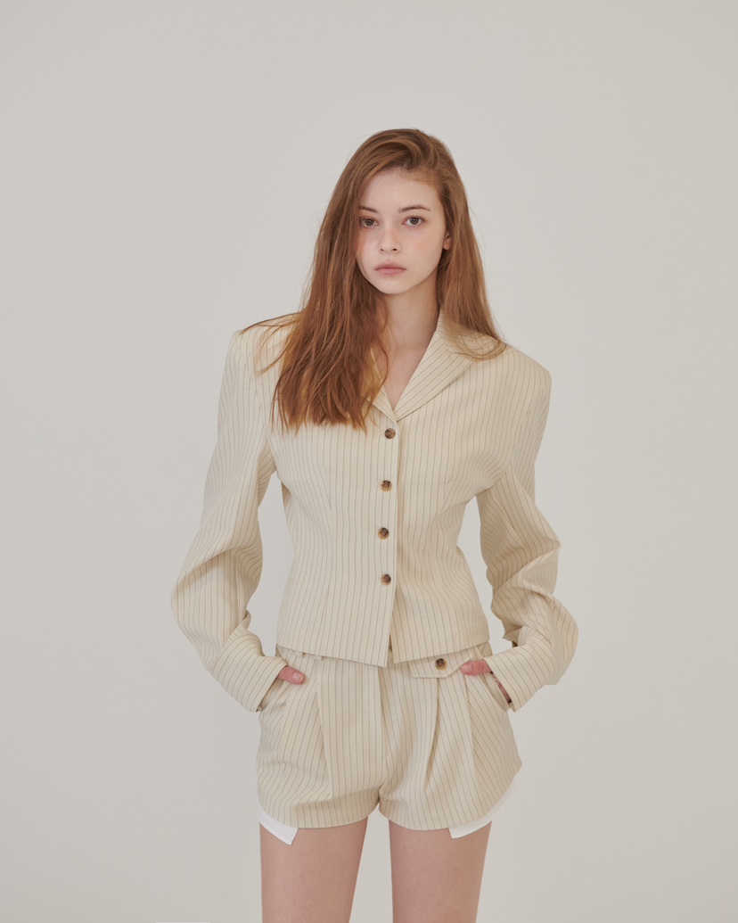 STAGE韓國直郵實拍女士新款熱賣休閑職業26春夏人氣時尚夾克STAGE夾克