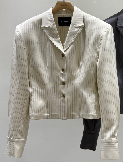 STAGE韓國直郵實拍女士新款熱賣休閑職業26春夏人氣時尚夾克STAGE夾克圖色2