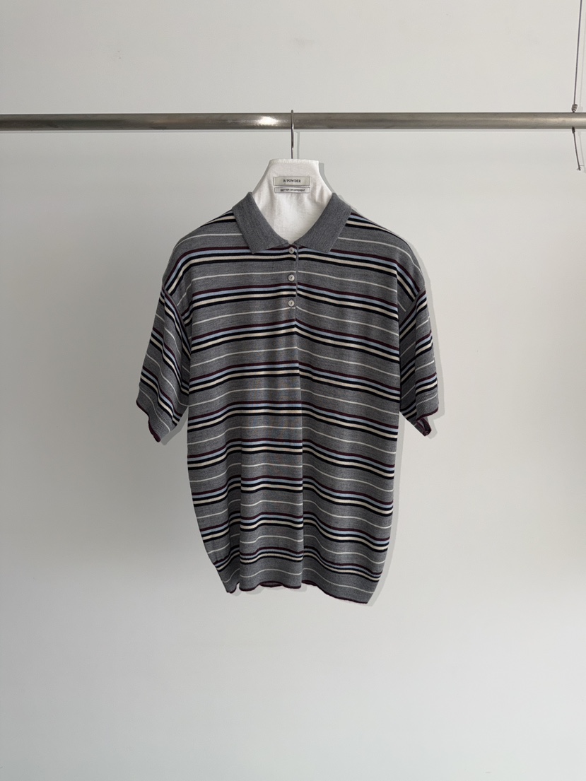 BAKING POWDER韓國東大門代購女裝新品休閑人氣針織衫條紋BAKING POWDER針織衫圖色3