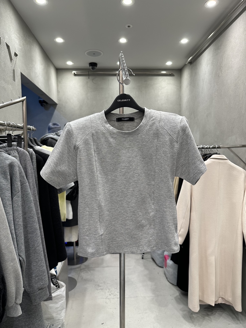 CELEBRITY-A韓國直郵實拍女裝新款人氣職業時尚26春夏T恤CELEBRITY-AT恤圖色3
