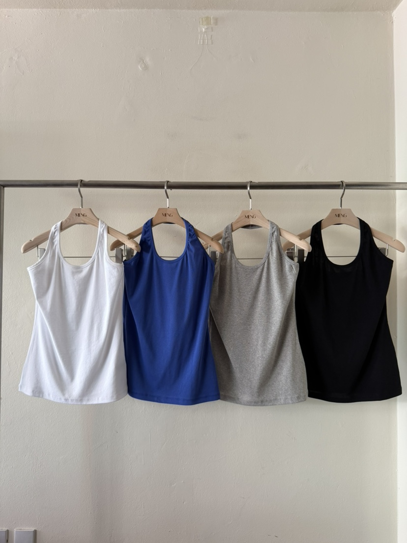 MENG韓國直郵實拍女裝新款推薦26春夏休閑熱賣職業吊帶背心MENG吊帶/背心