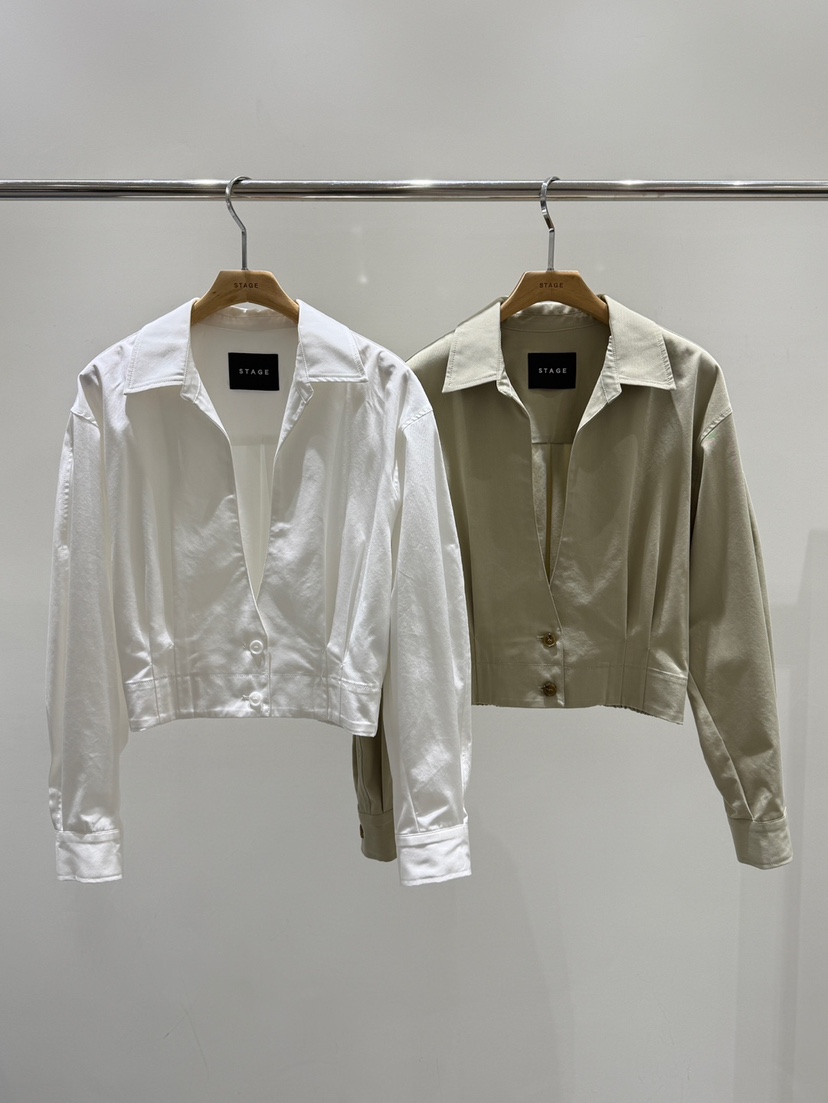 STAGE韓國直郵實拍女裝新品職業26春夏休閑熱賣時尚推薦夾克STAGE夾克