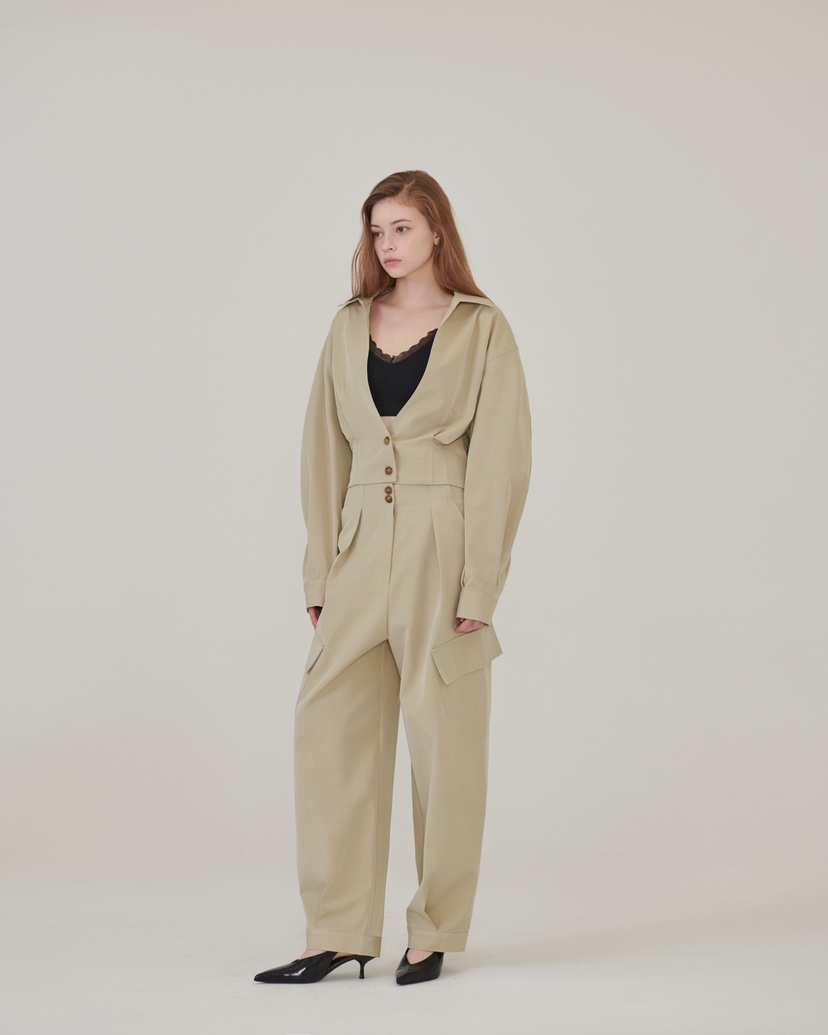 STAGE韓國直郵實拍女裝新品職業26春夏休閑熱賣時尚推薦夾克STAGE夾克