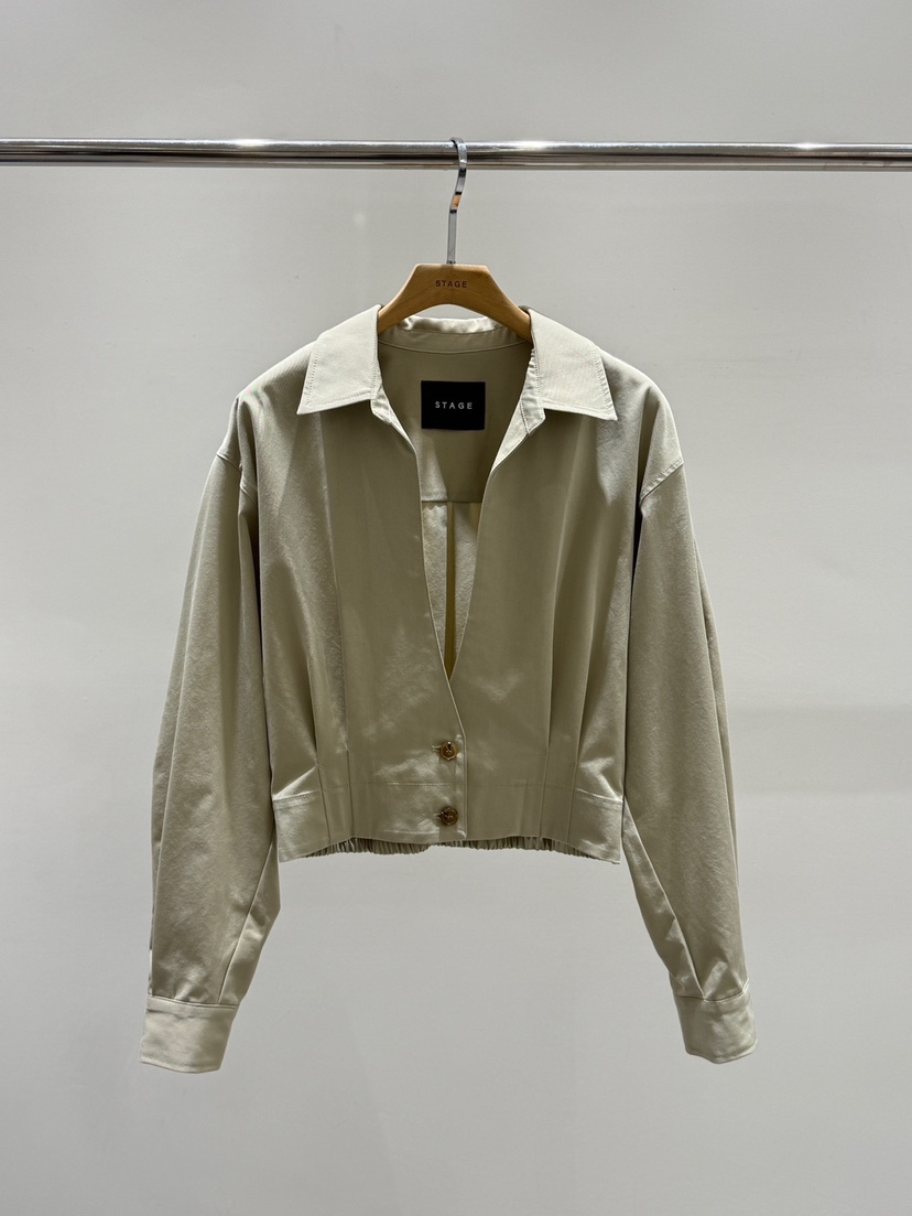 STAGE韓國直郵實拍女裝新品職業26春夏休閑熱賣時尚推薦夾克STAGE夾克圖色1