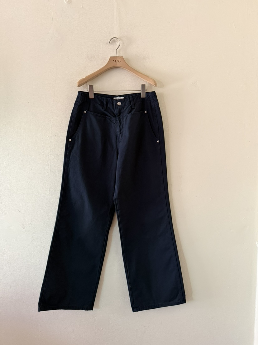 MENG韓國直郵女裝新款時尚人氣熱賣推薦職業休閑26春夏牛仔褲MENG牛仔褲圖色1