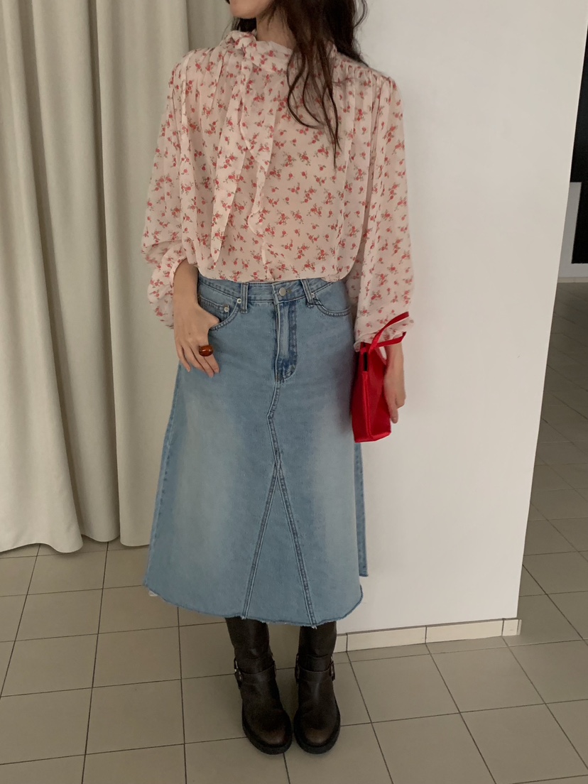 CAMEL-P韓國東大門代購女裝新品時尚長裙Came_l 家長裙