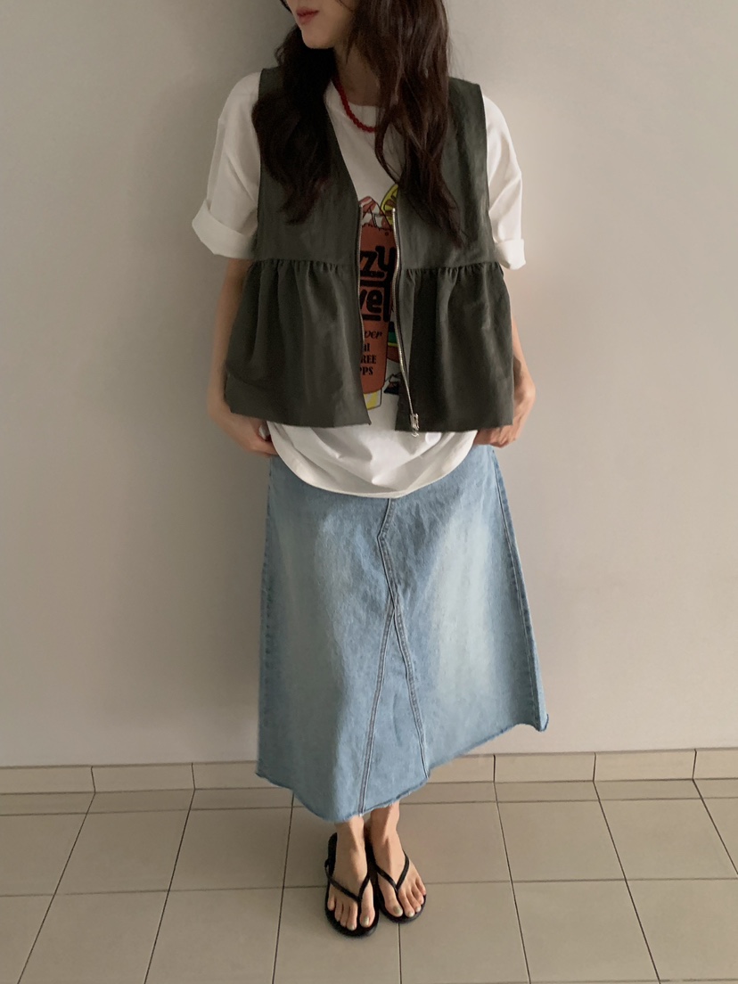 CAMEL-P韓國東大門代購女裝新品時尚長裙Came_l 家長裙