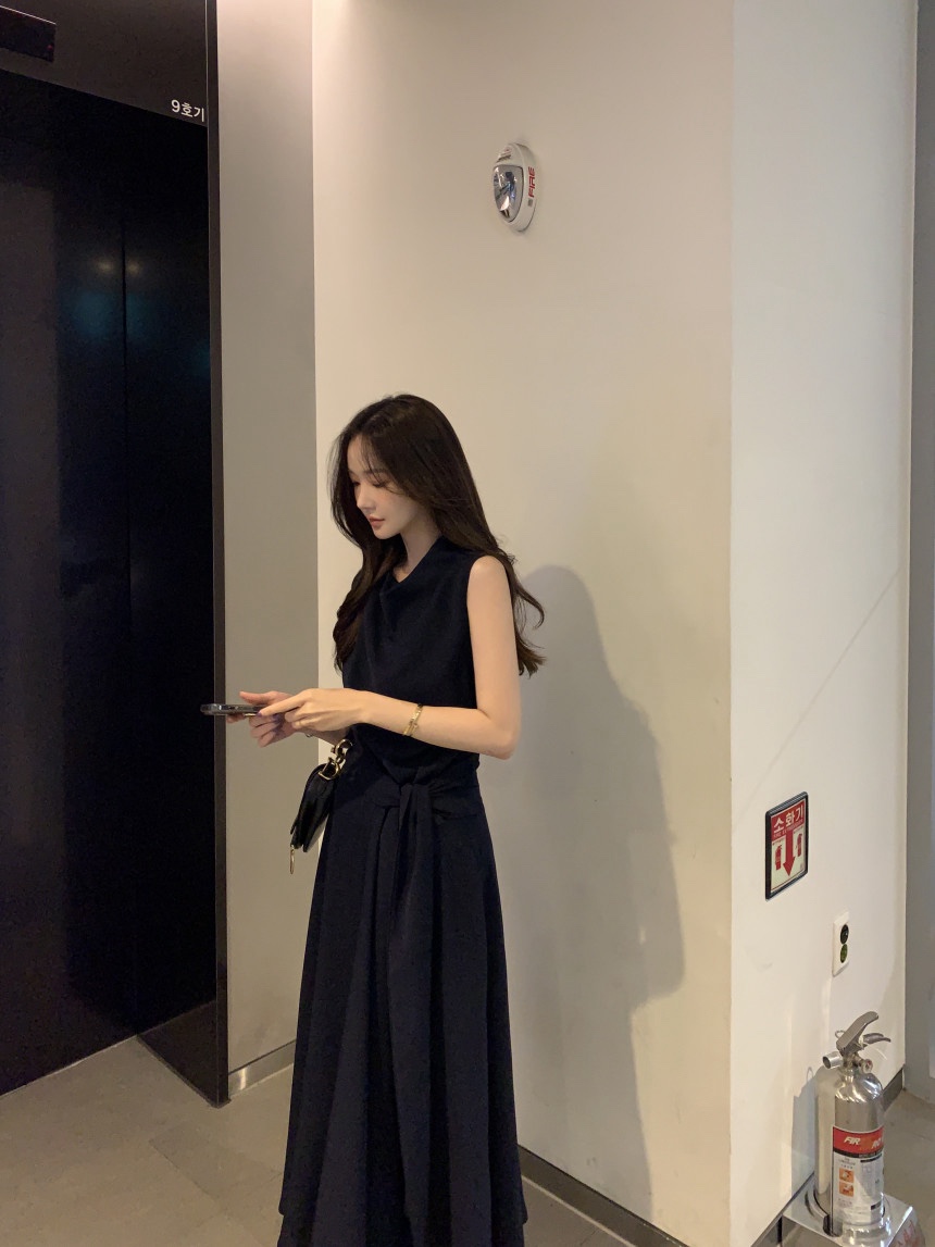 THE LOW韓國東大門直郵女士新款26春夏休閑熱賣人氣連衣裙THE LOW連衣裙