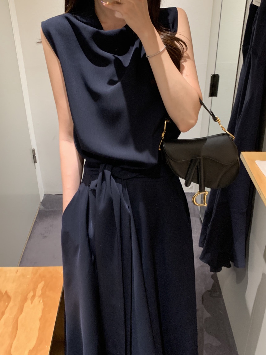 THE LOW韓國東大門直郵女士新款26春夏休閑熱賣人氣連衣裙THE LOW連衣裙