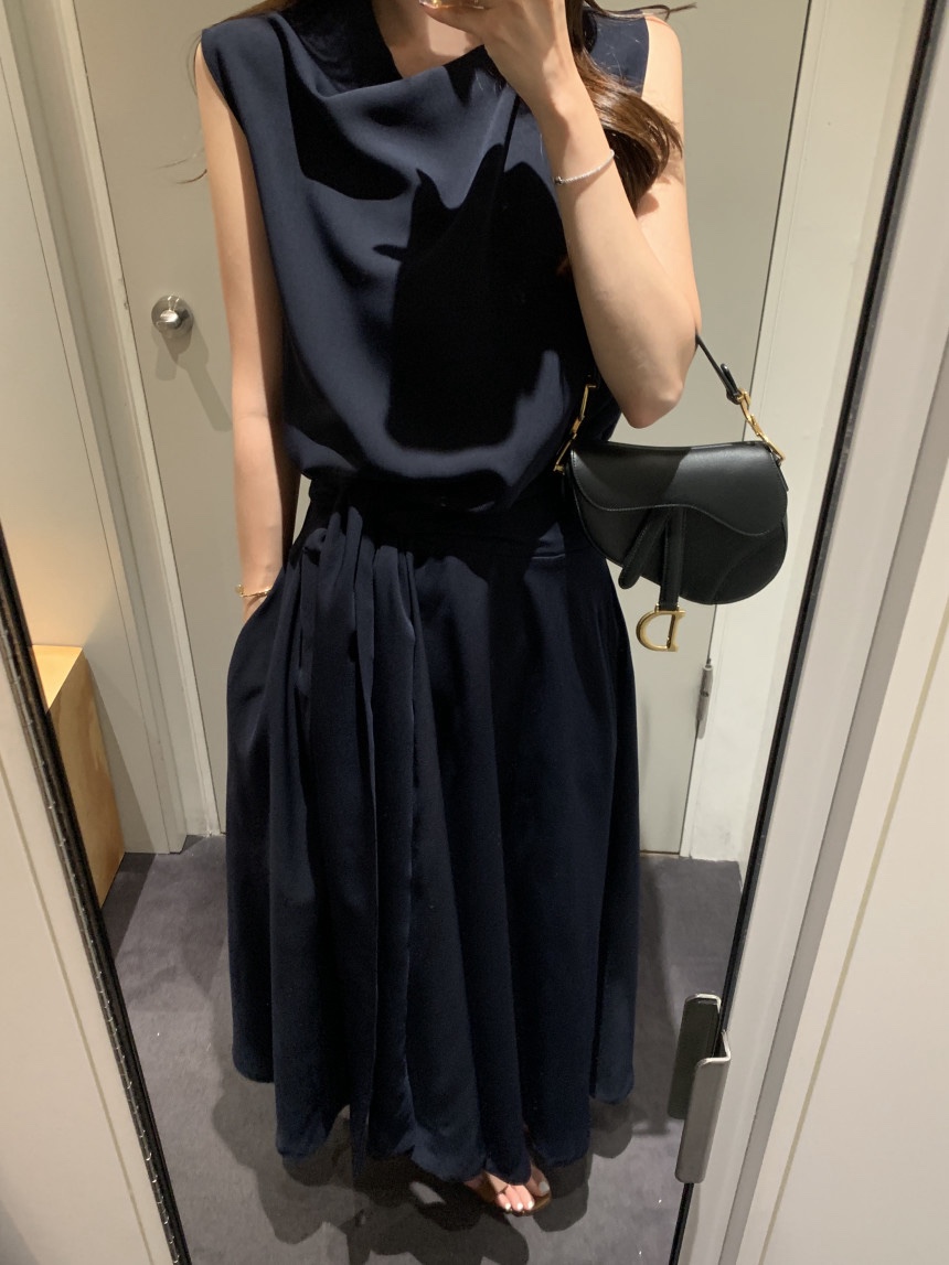 THE LOW韓國東大門直郵女士新款26春夏休閑熱賣人氣連衣裙THE LOW連衣裙