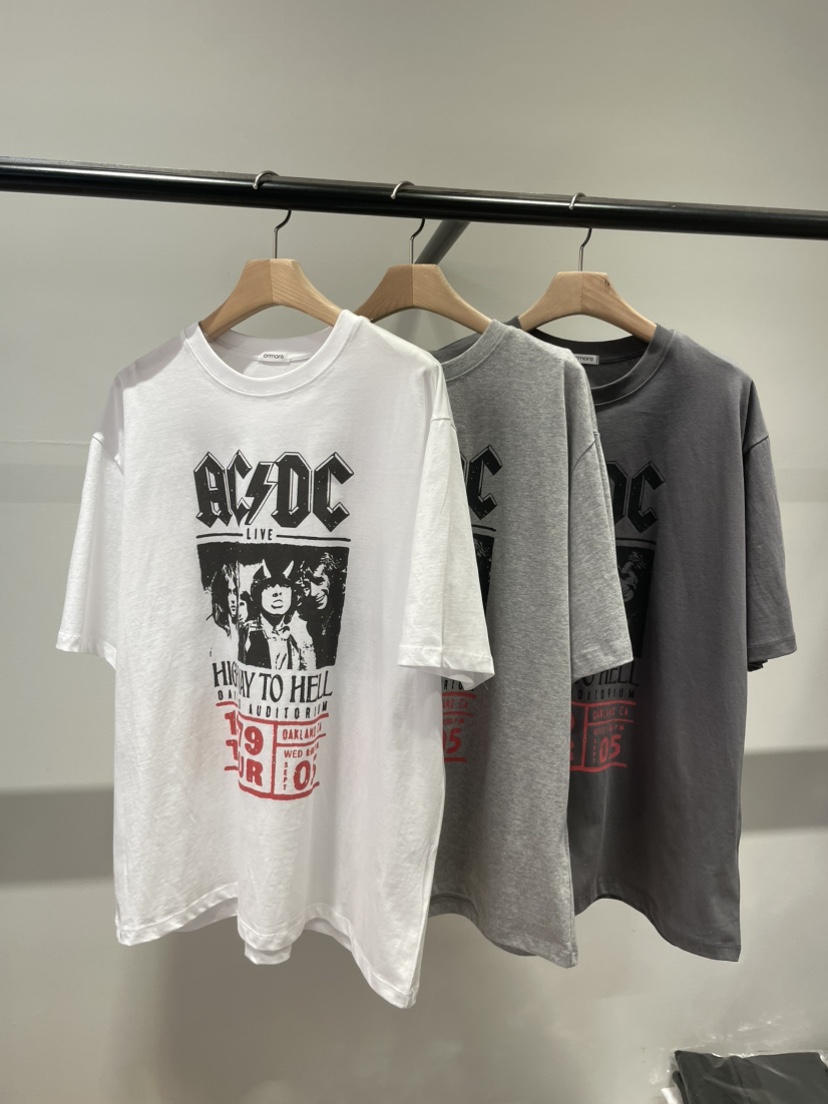 ORMORE韓國東大門直郵女士新款時尚推薦26春夏休閑職業T恤ORMORET恤