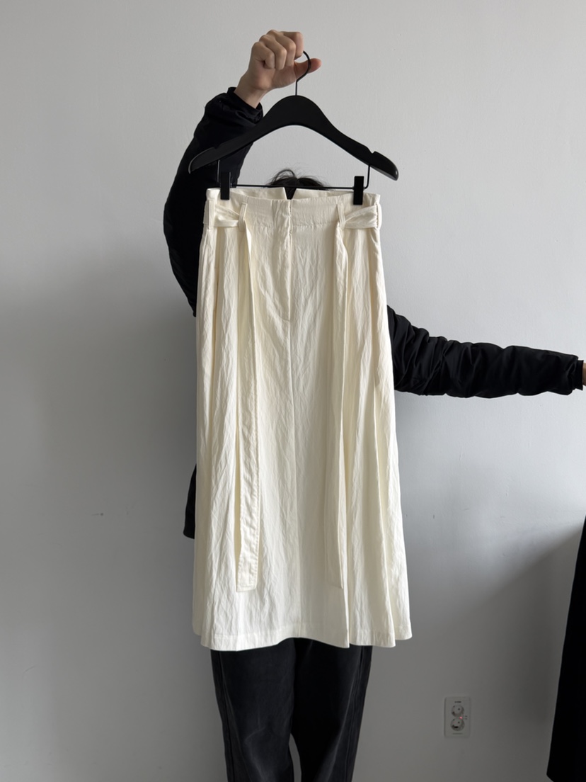 ARKIE/TAF韓國代購女士新款職業休閑人氣26春夏長裙含腰帶ARKIE/TAF長裙圖色1