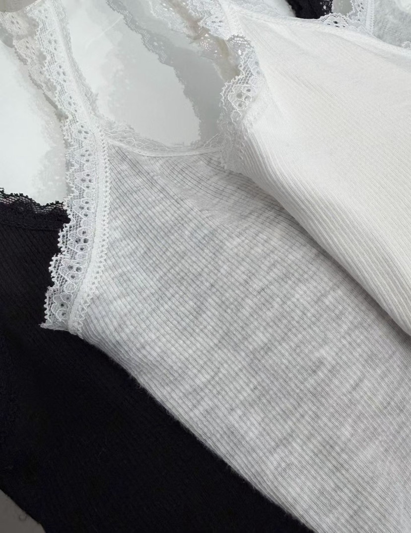 MORAN/MOSCO/SUGAR CASE韓國直郵實拍女裝新品熱賣吊帶背心蕾絲MORAN/MOSCO/SUGAR CASE吊帶/背心