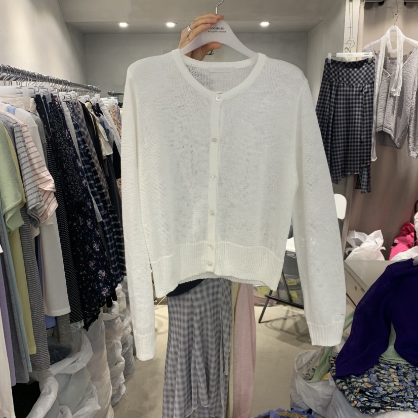 LOGROAD韓國東大門直郵女士新品熱賣推薦休閑26春夏針織衫LOG ROAD針織衫圖色3
