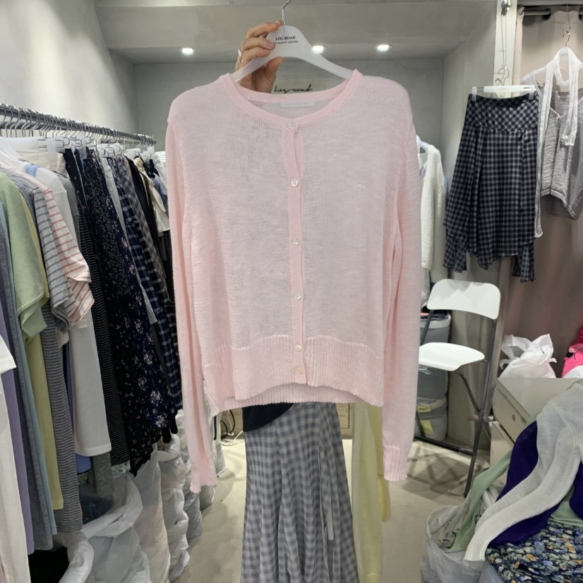 LOGROAD韓國東大門直郵女士新品熱賣推薦休閑26春夏針織衫LOG ROAD針織衫圖色4