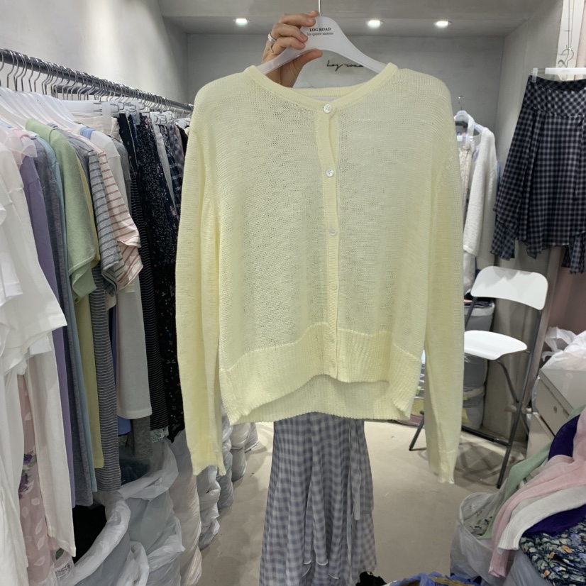LOGROAD韓國東大門直郵女士新品熱賣推薦休閑26春夏針織衫LOG ROAD針織衫圖色5