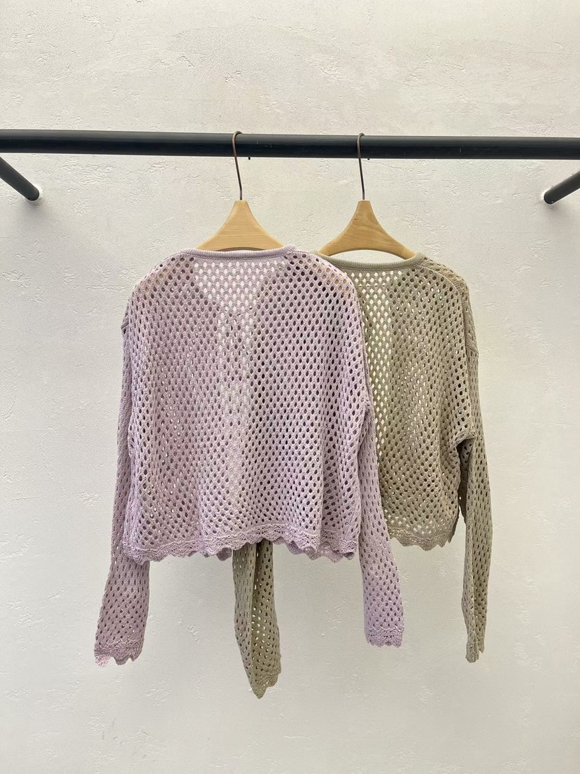 AUTUMN BEIGE-Q韓國直郵實拍女士新品26春夏時尚針織衫A.b/AUTUMN BEIGE針織衫