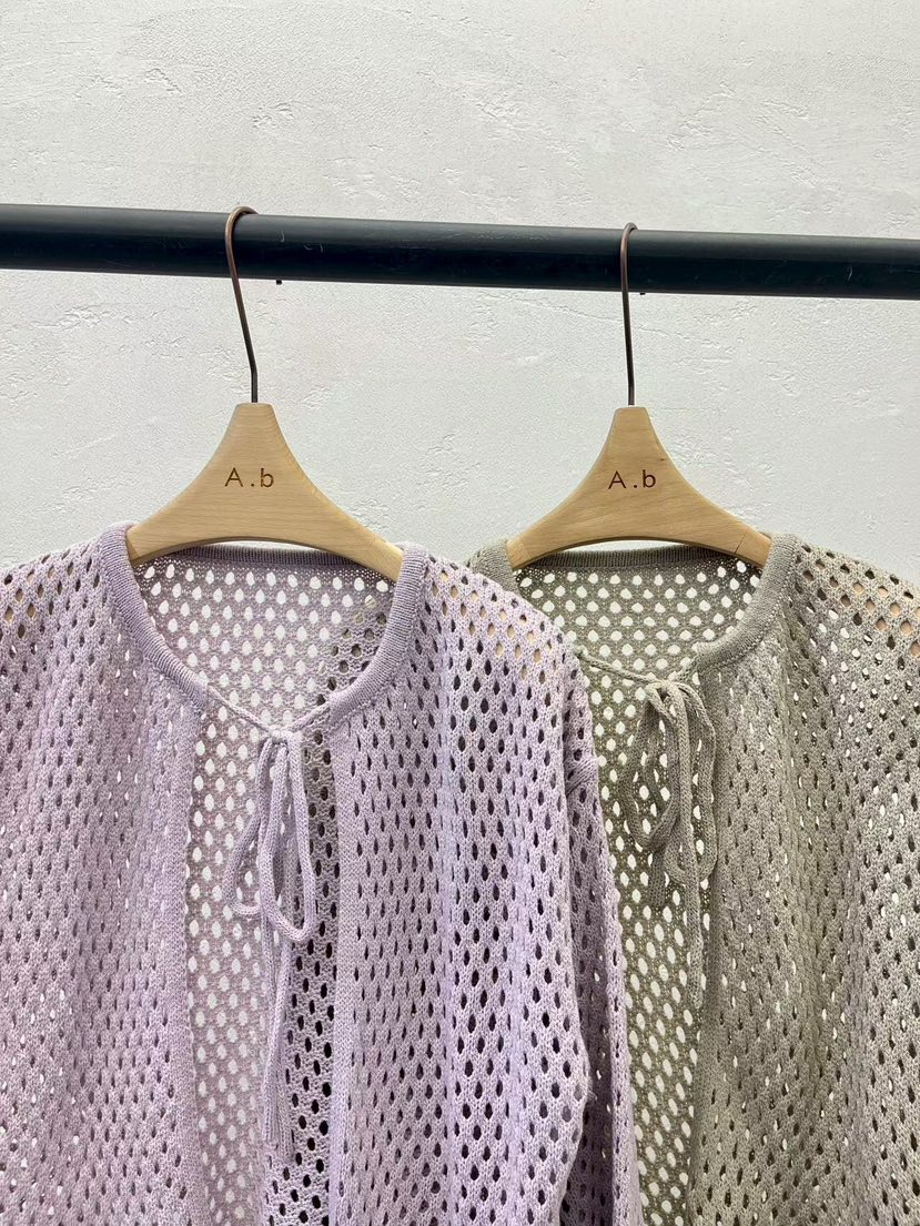 AUTUMN BEIGE-Q韓國直郵實拍女士新品26春夏時尚針織衫A.b/AUTUMN BEIGE針織衫