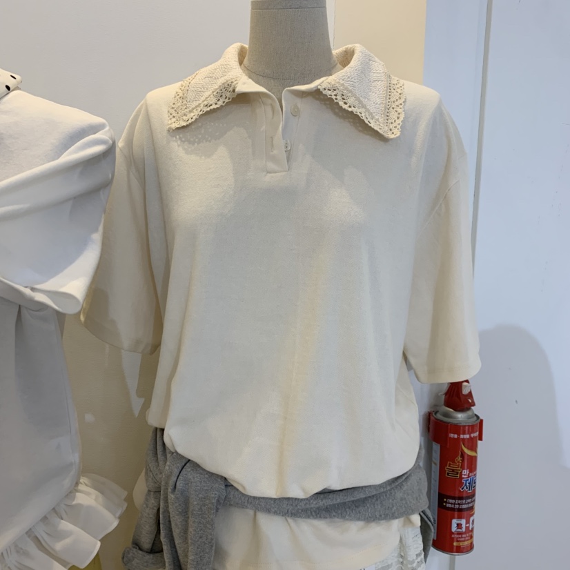 TAN&amp;COMO韓國直郵實拍女裝新品推薦26春夏熱賣休閑T恤tan-COMOT恤圖色1