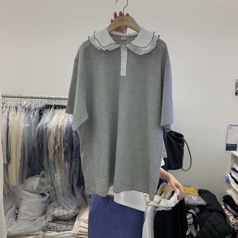 TAN&amp;COMO韓國代購女士新款休閑熱賣推薦人氣時尚T恤tan-COMOT恤圖色2