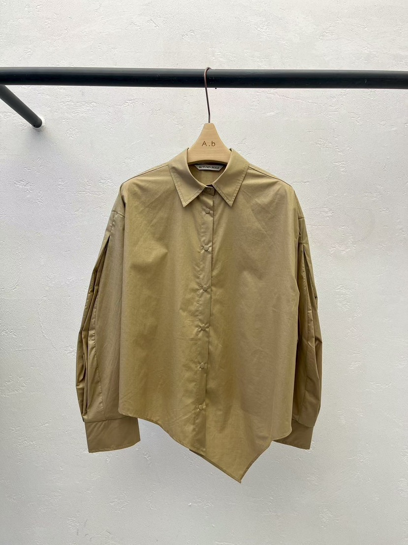 AUTUMN BEIGE-Q韓國東大門代購女裝新款時尚襯衫蕾絲衫A.b/AUTUMN BEIGE襯衫/蕾絲衫圖色1