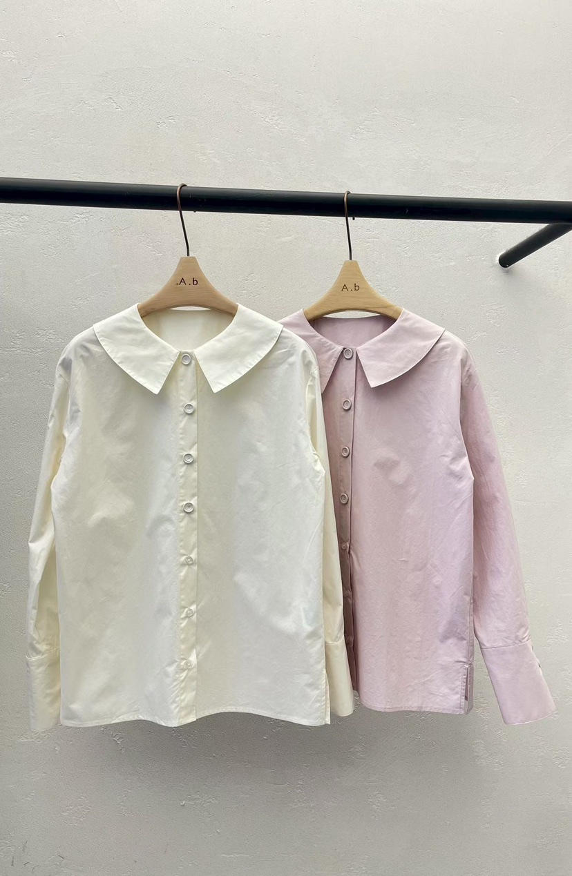 AUTUMN BEIGE-Q韓國東大門代購女裝新品人氣襯衫蕾絲衫A.b/AUTUMN BEIGE襯衫/蕾絲衫