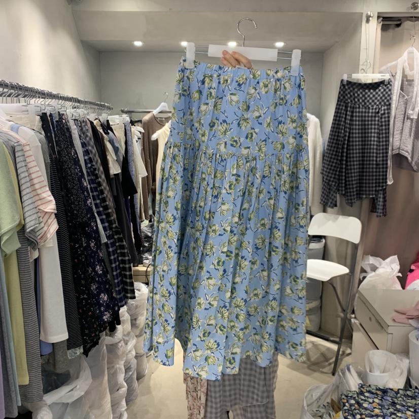 LOGROAD韓國直郵實拍女士新款推薦職業26春夏休閑熱賣長裙LOG ROAD長裙