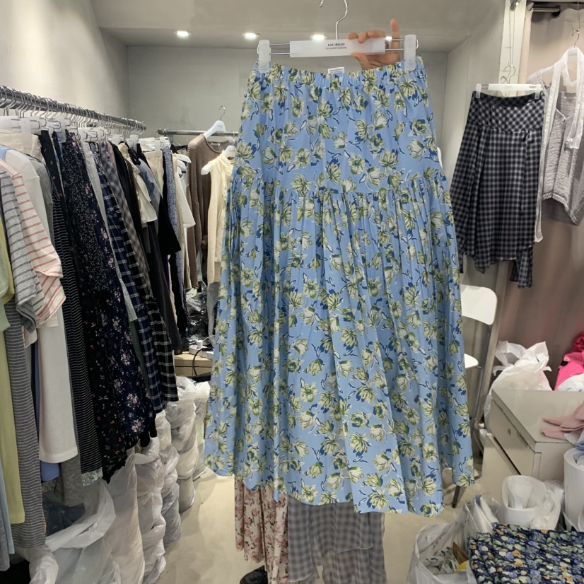 LOGROAD韓國直郵實拍女士新款推薦職業26春夏休閑熱賣長裙LOG ROAD長裙圖色1