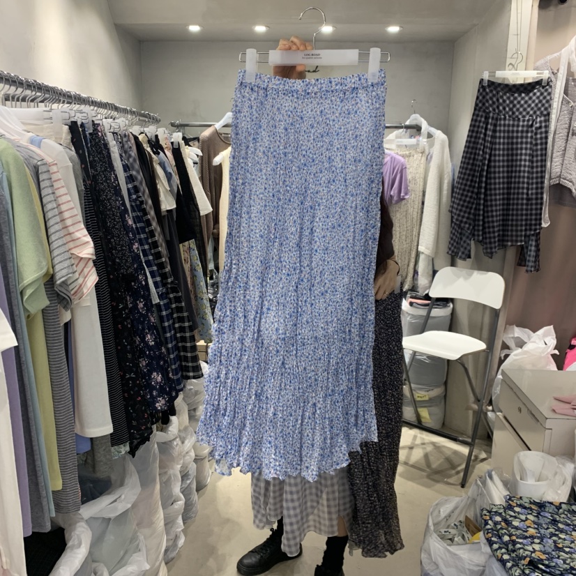 LOGROAD韓國直郵女裝新款熱賣人氣時尚推薦26春夏半身裙中短裙LOG ROAD半身裙/中短裙圖色2