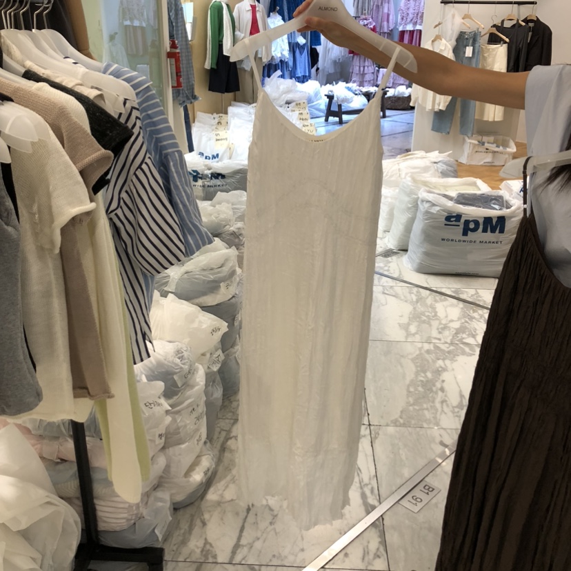 ALMOND韓國直郵實拍女士新品職業人氣熱賣26春夏推薦連衣裙ALMOND連衣裙圖色1