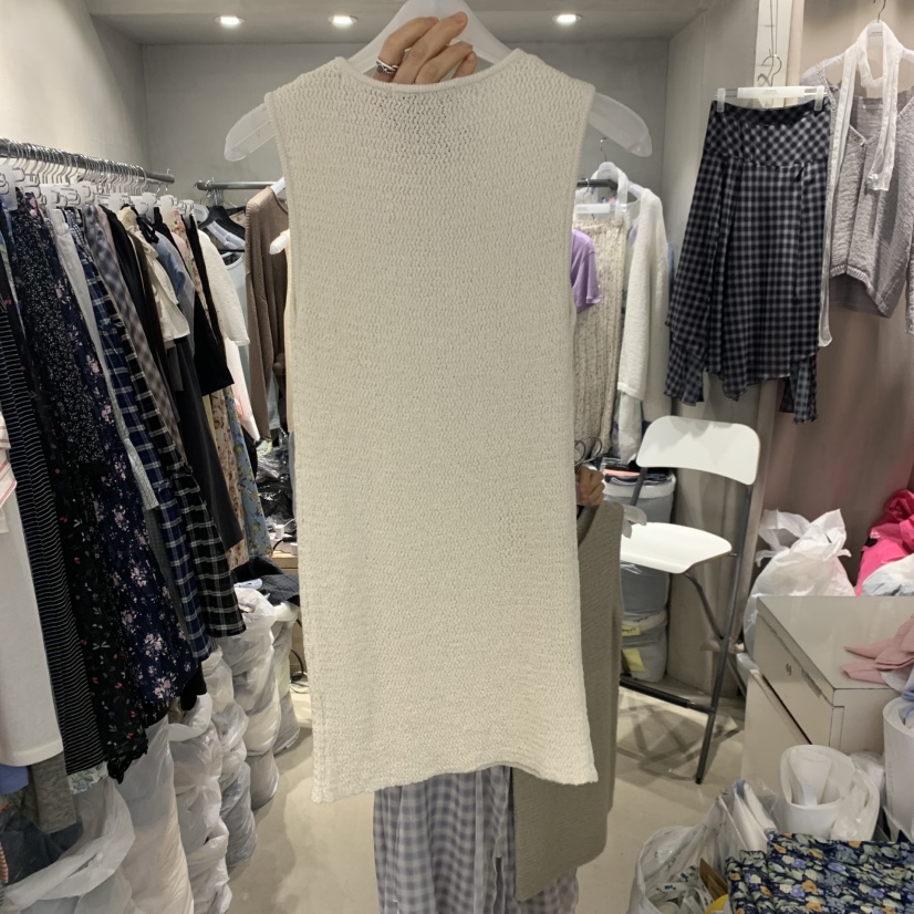 LOGROAD韓國東大門代購女裝新品熱賣26春夏推薦人氣吊帶背心LOG ROAD吊帶/背心