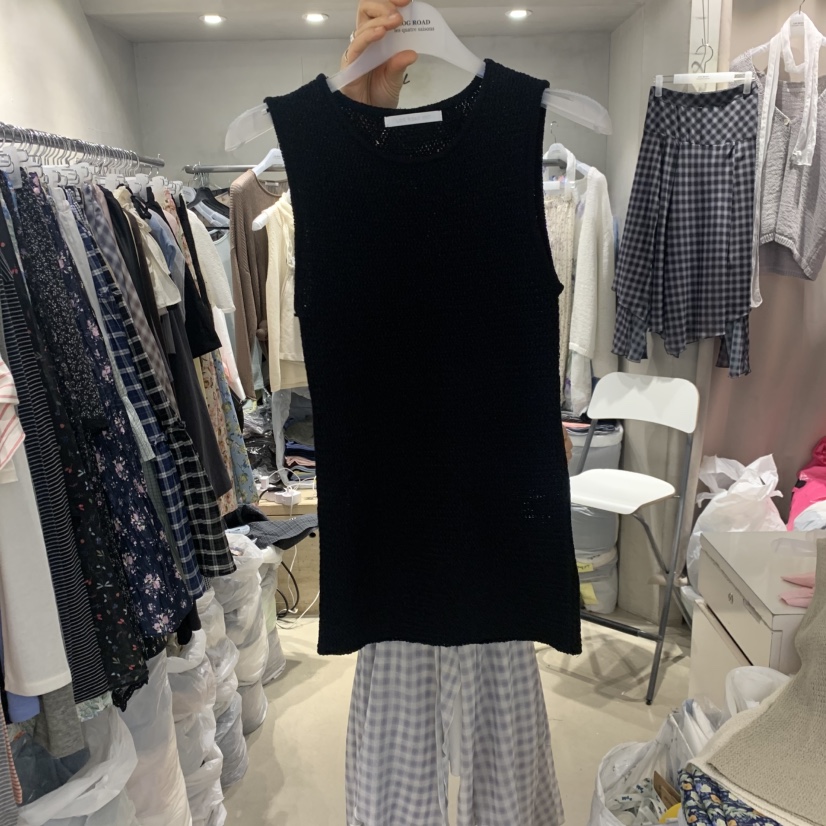 LOGROAD韓國東大門代購女裝新品熱賣26春夏推薦人氣吊帶背心LOG ROAD吊帶/背心圖色2