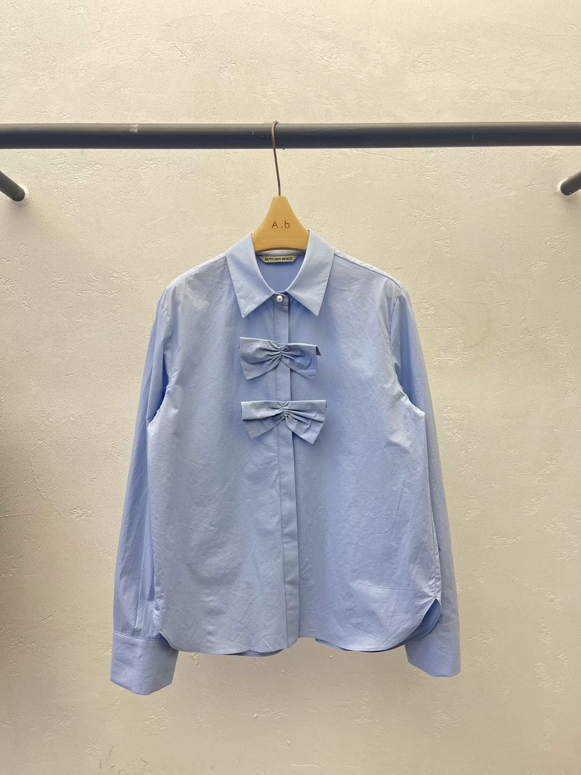 AUTUMN BEIGE-Q韓國直郵女裝新品人氣休閑時尚襯衫蕾絲衫A.b/AUTUMN BEIGE襯衫/蕾絲衫圖色1