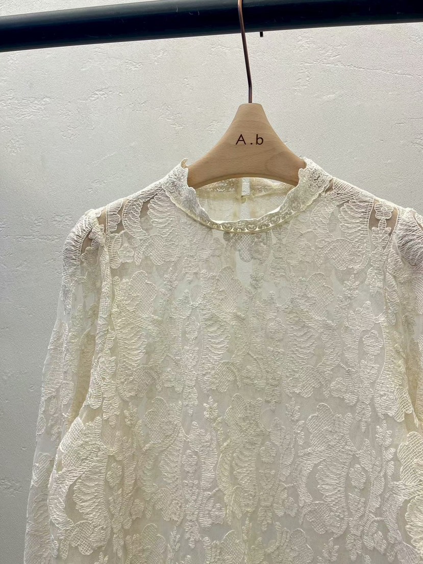 AUTUMN BEIGE-Q韓國東大門直郵女裝新款時尚襯衫蕾絲衫A.b/AUTUMN BEIGE襯衫/蕾絲衫