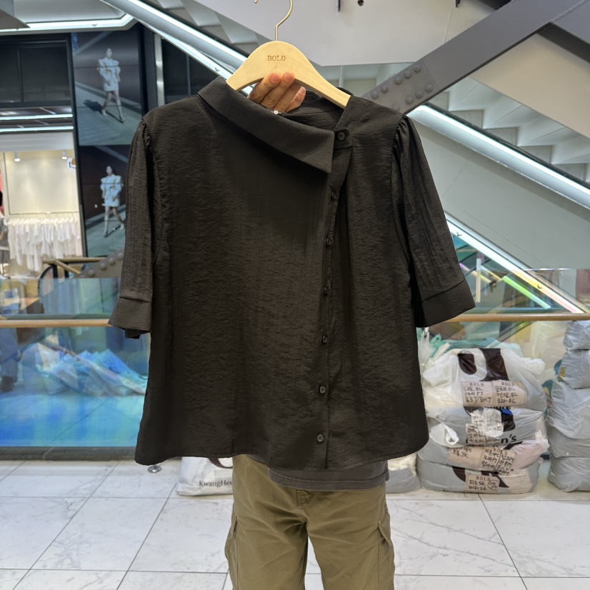 BOLD韓國直郵女裝新款人氣推薦時尚職業26春夏襯衫蕾絲衫BOLD襯衫/蕾絲衫圖色3