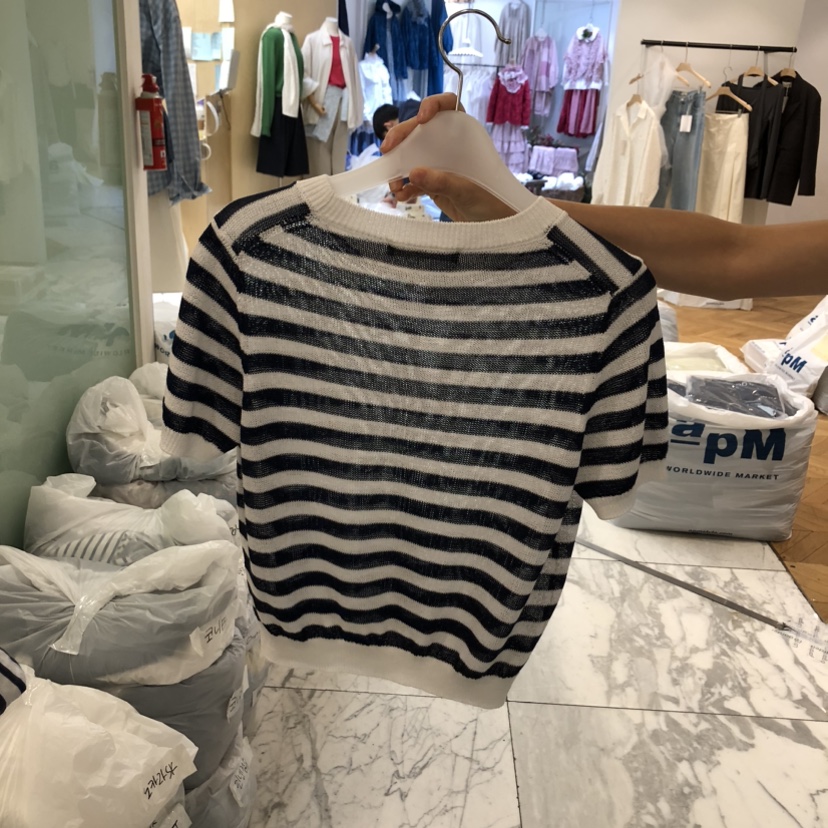 ALMOND韓國代購女裝新品26春夏熱賣推薦職業休閑時尚人氣T恤ALMONDT恤